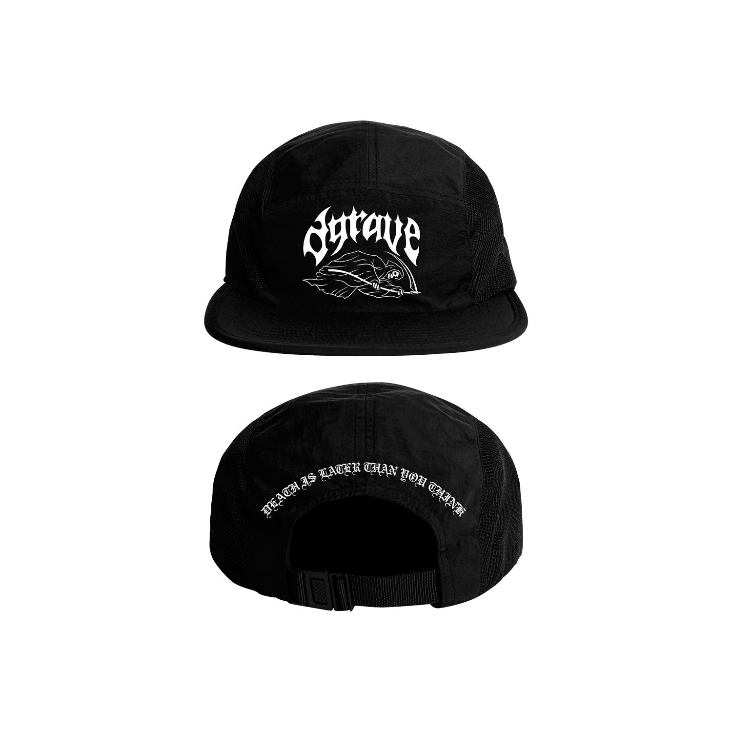 PANEL CAP BLACK