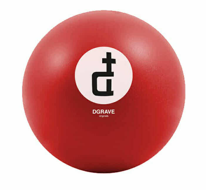 DLOGO RED STRESS BALL