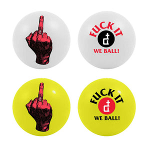 FCK IT WHITE STRESS BALL