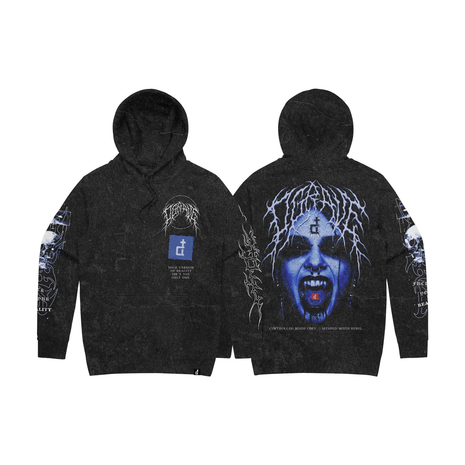 ALTERED BLACK HOODIE