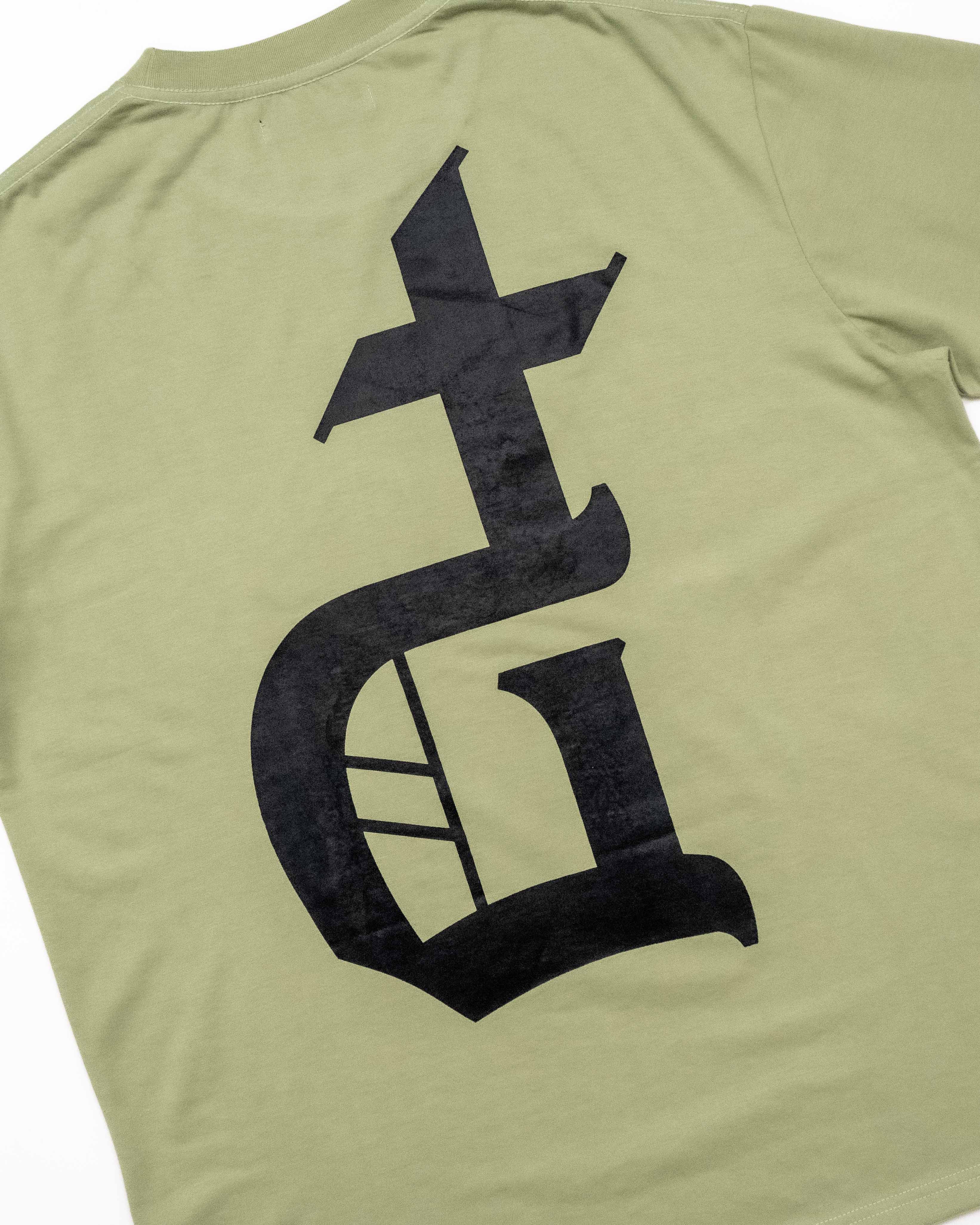 BLACKLETTER LOGO PISTACHIO GREEN