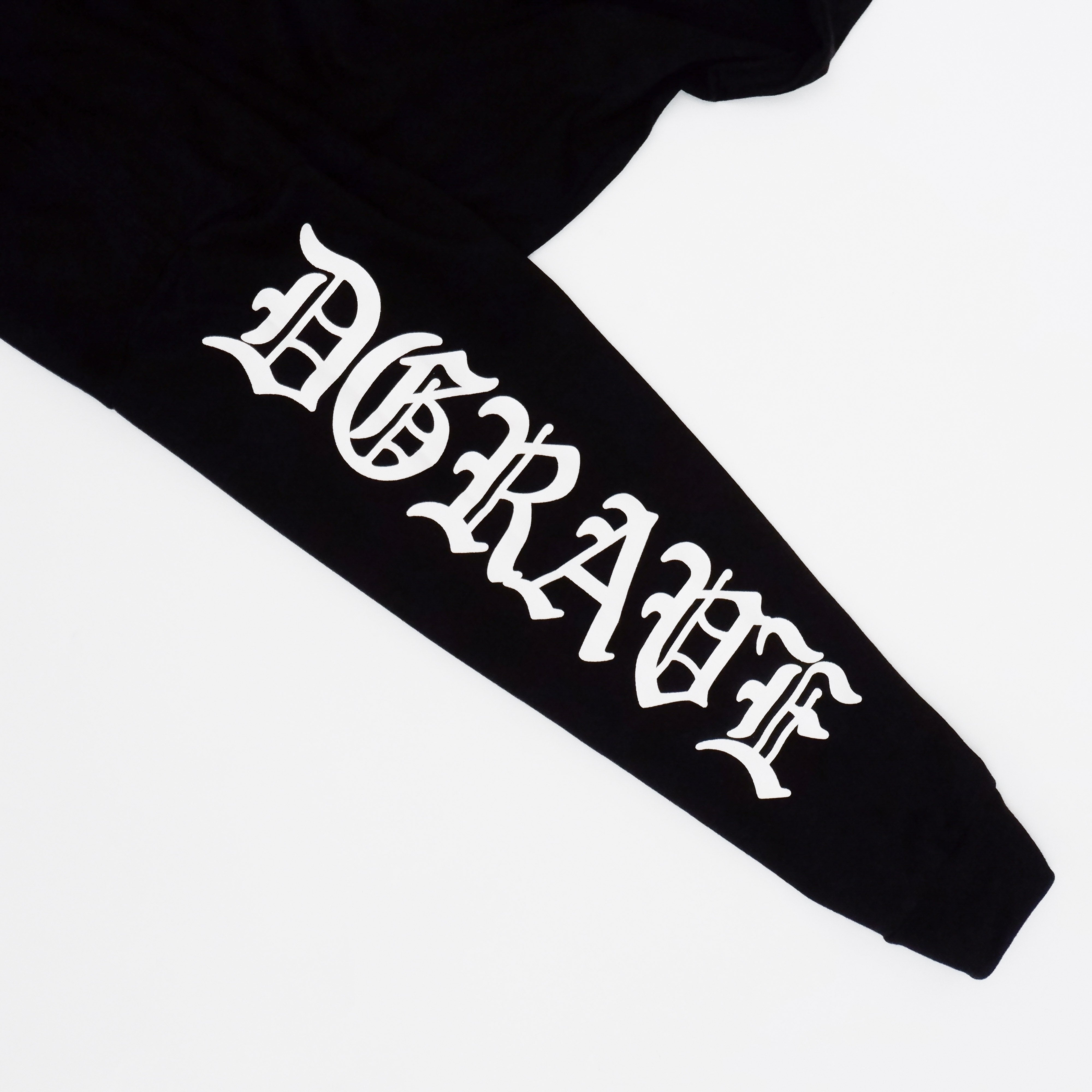 OG LOGO BLACKLETTER BLACK LONGSLEEVES