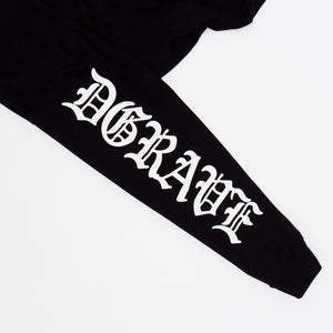 OG LOGO BLACKLETTER BLACK LONGSLEEVES