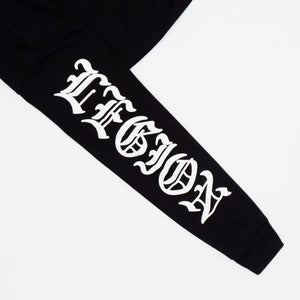 OG LOGO BLACKLETTER BLACK LONGSLEEVES