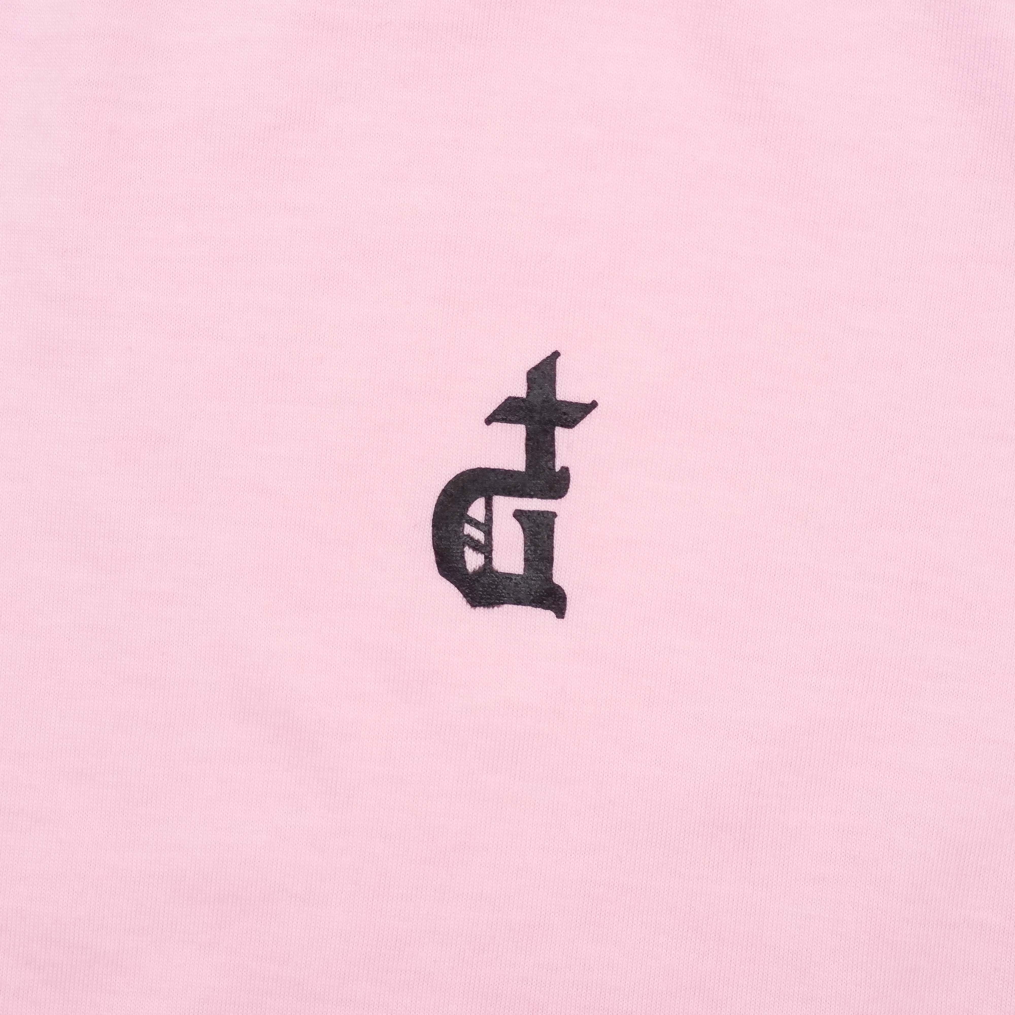 OG LOGO BLACKLETTER SKY PINK LONGSLEEVES