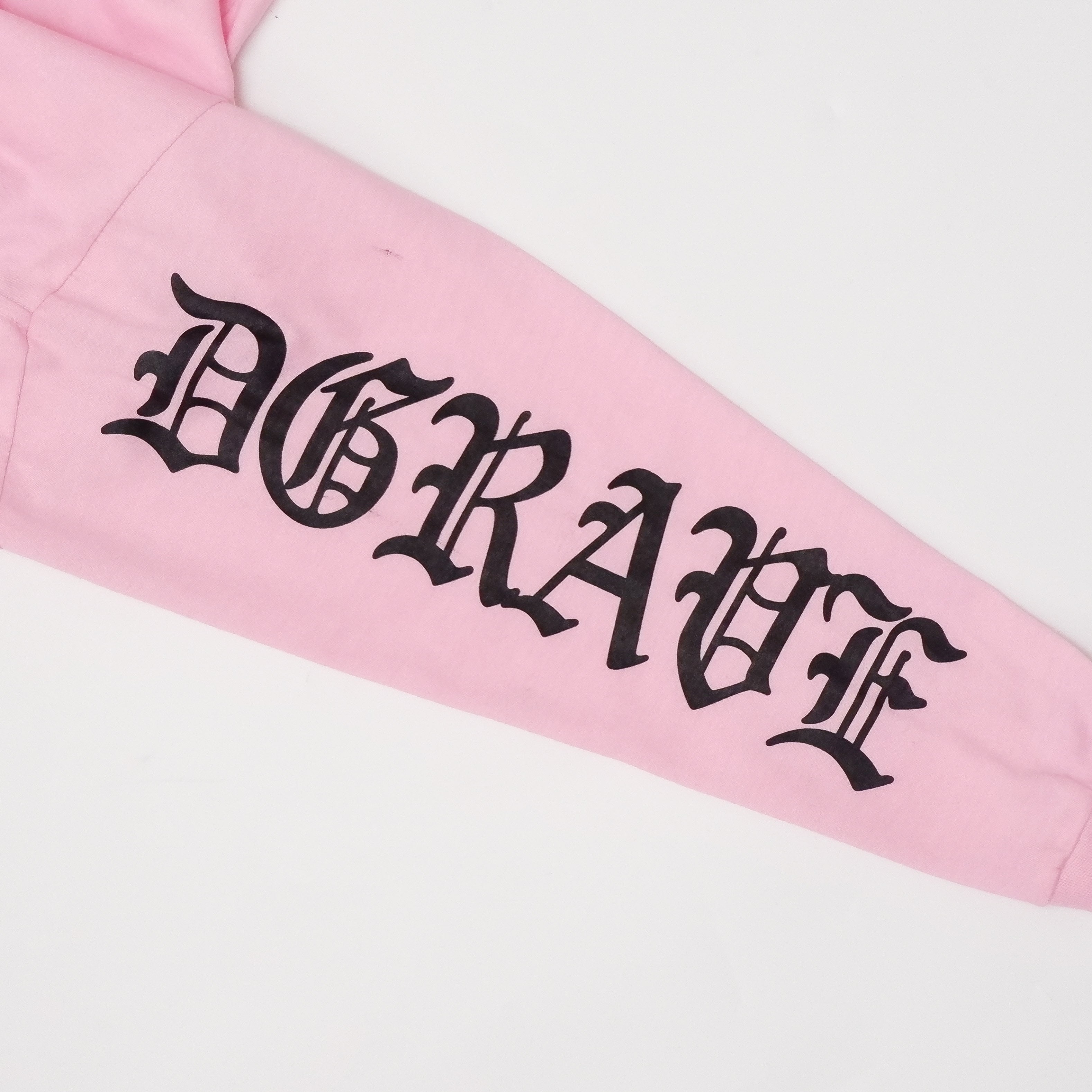 OG LOGO BLACKLETTER SKY PINK LONGSLEEVES