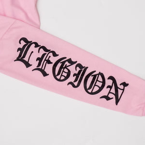OG LOGO BLACKLETTER SKY PINK LONGSLEEVES