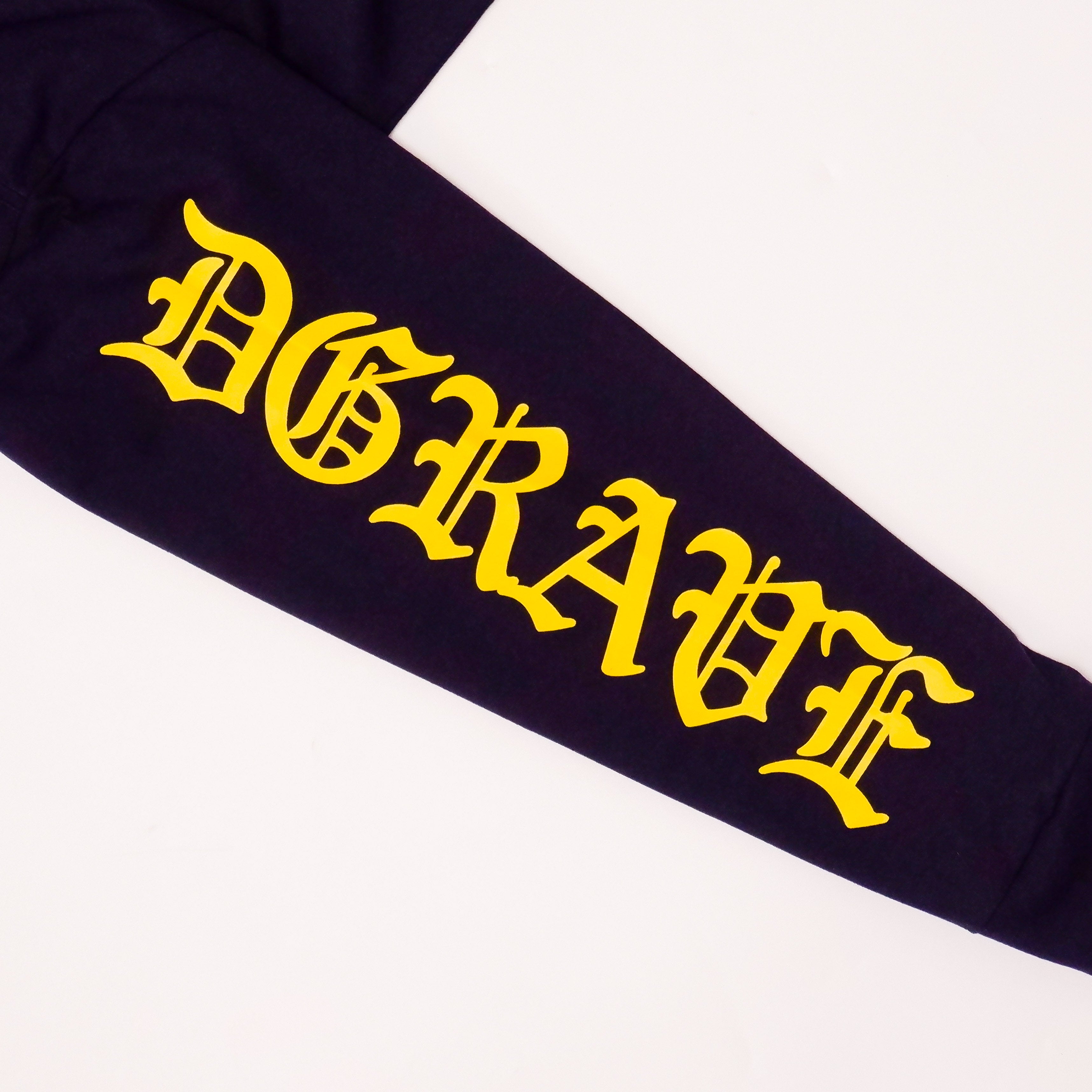 OG LOGO BLACKLETTER SPACE BLUE LONGSLEEVES