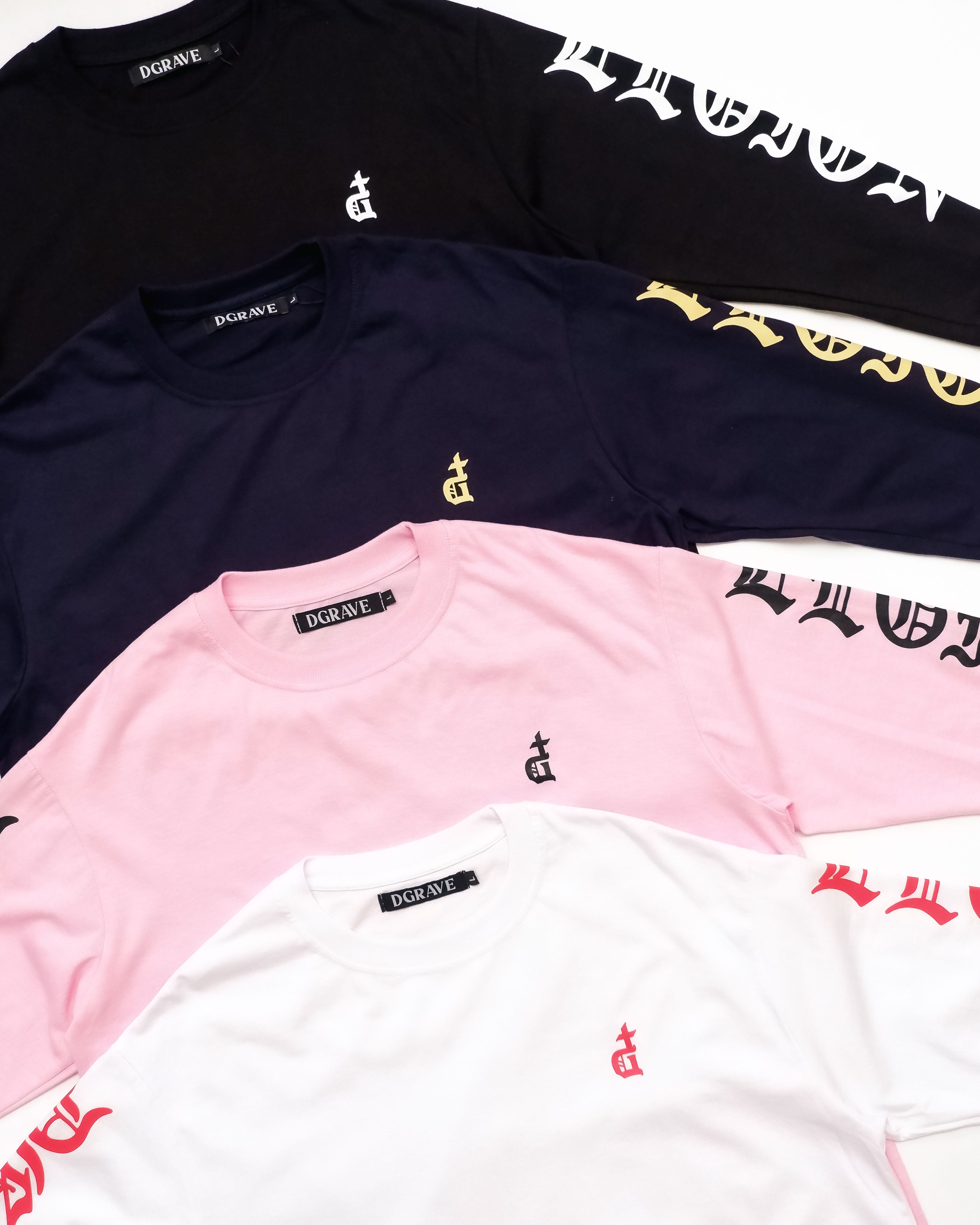 OG LOGO BLACKLETTER BLACK LONGSLEEVES