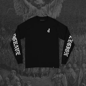 OG LOGO BLACKLETTER BLACK LONGSLEEVES