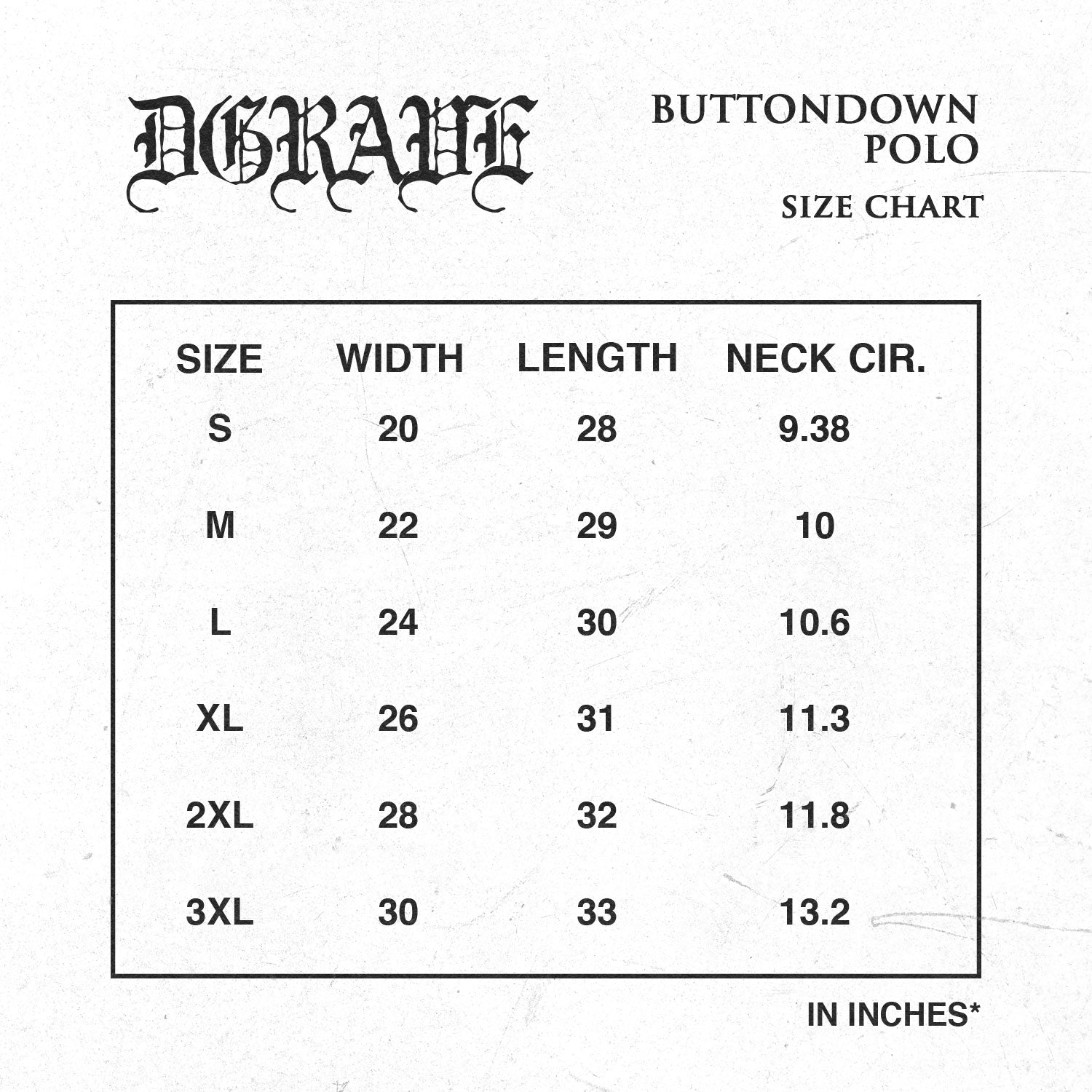 DEATH CODE WORK WEAR BUTTON DOWN POLO GRAY