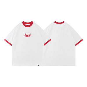 CALVARY RINGER RED & WHITE TEE