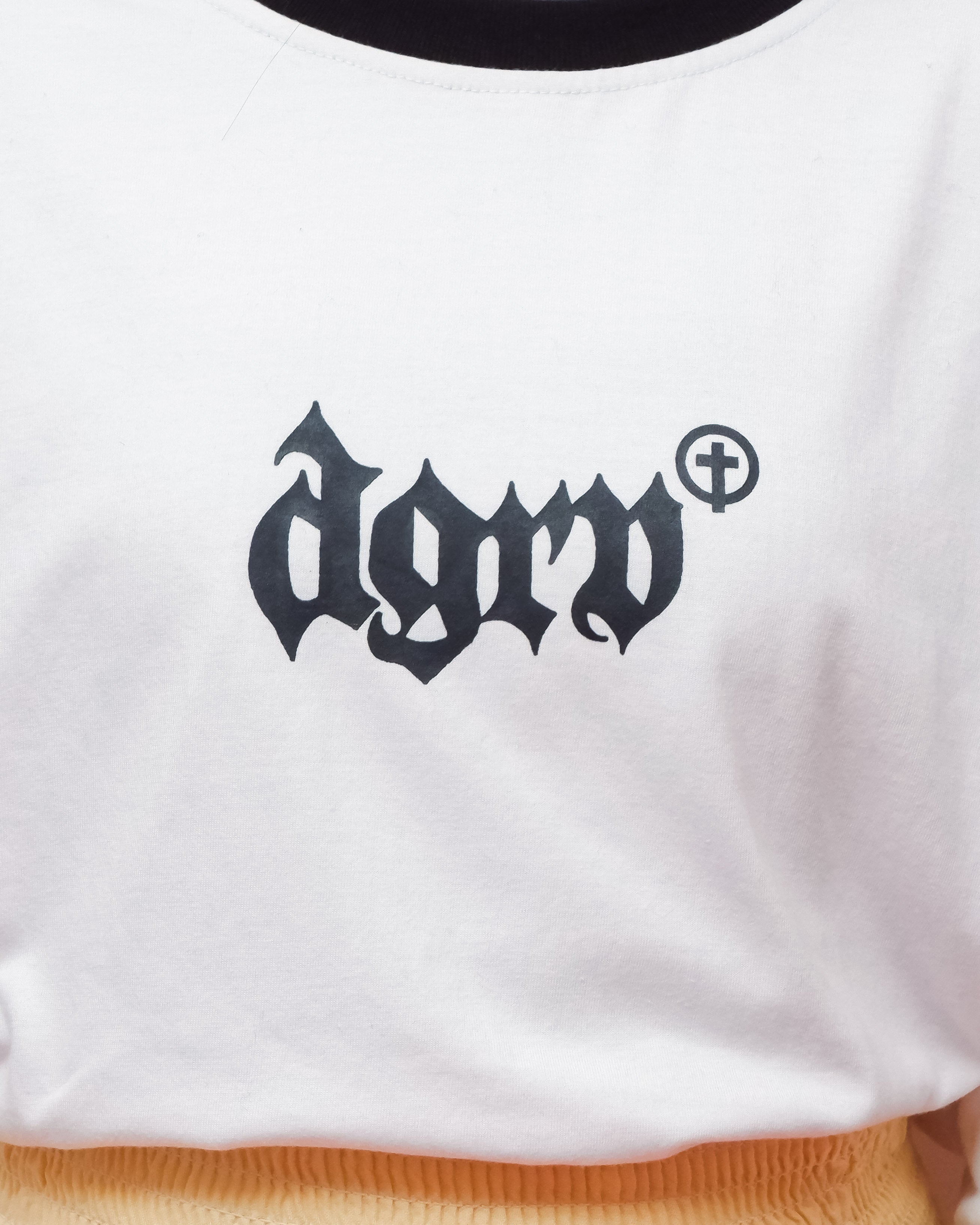 CALVARY RINGER BLACK & WHITE TEE