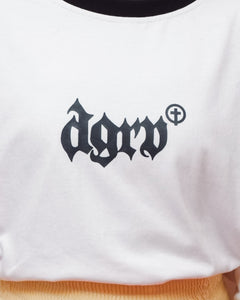 CALVARY RINGER BLACK & WHITE TEE