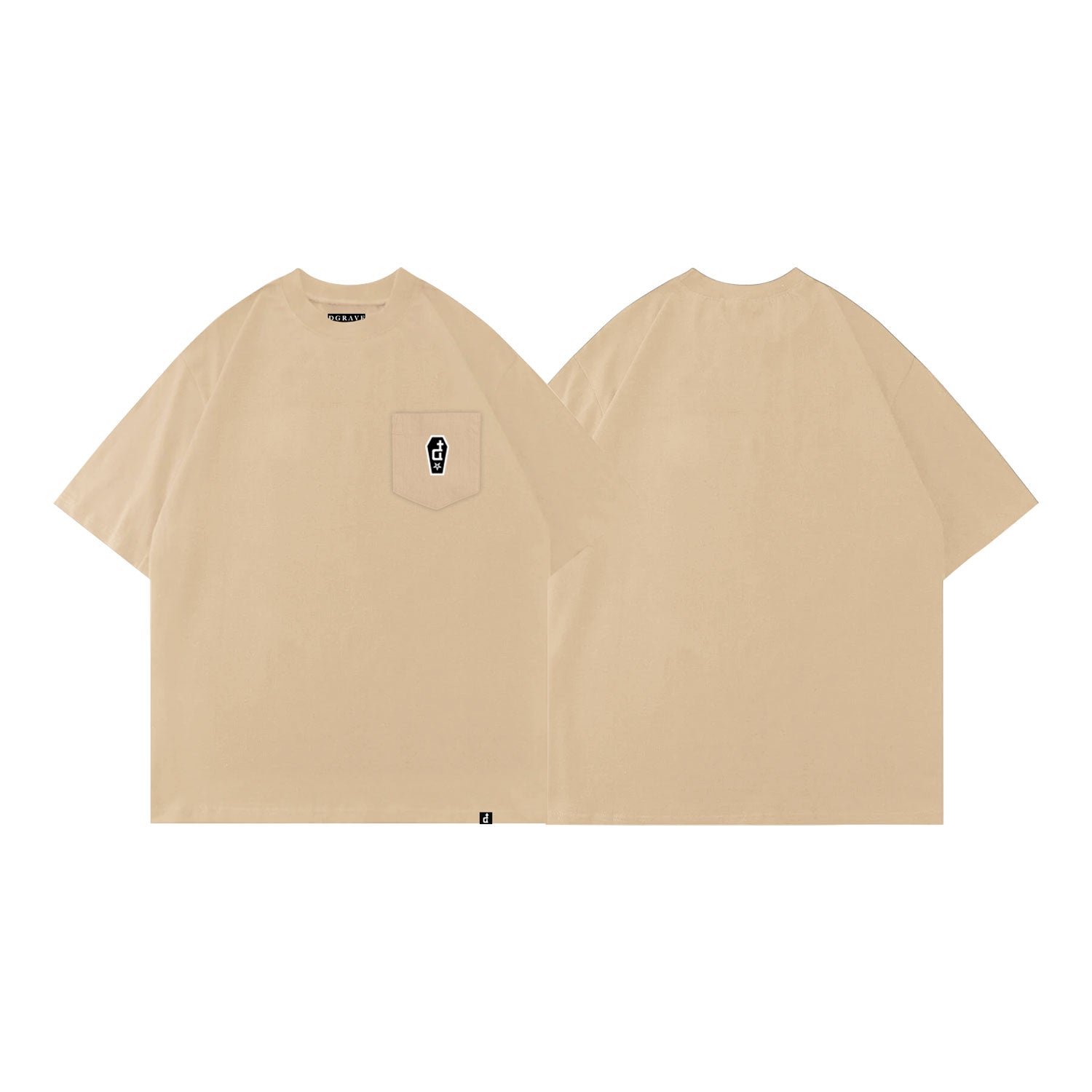 CASKET LABEL POCKET SERIES ALMOND