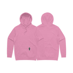 CASKET LABEL POCKET SERIES BABY PINK HOODIE