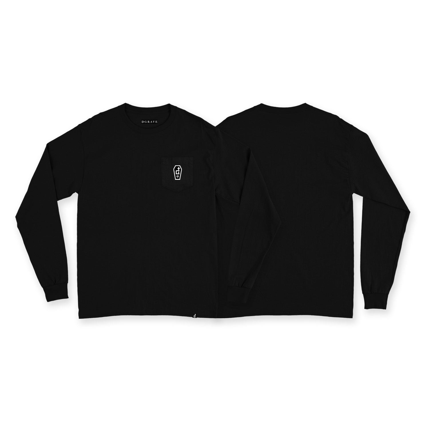 CASKET LABEL POCKET SERIES BLACK