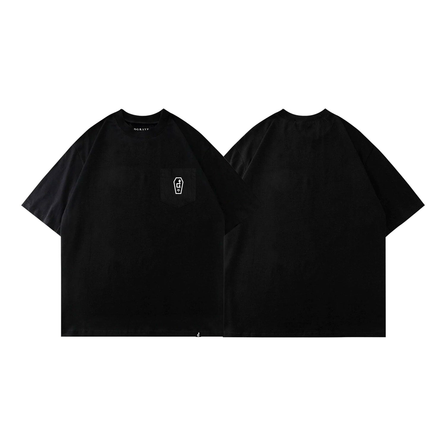 CASKET LABEL POCKET SERIES BLACK