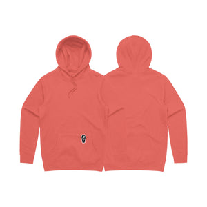 CASKET LABEL POCKET SERIES TERRACOTTA HOODIE