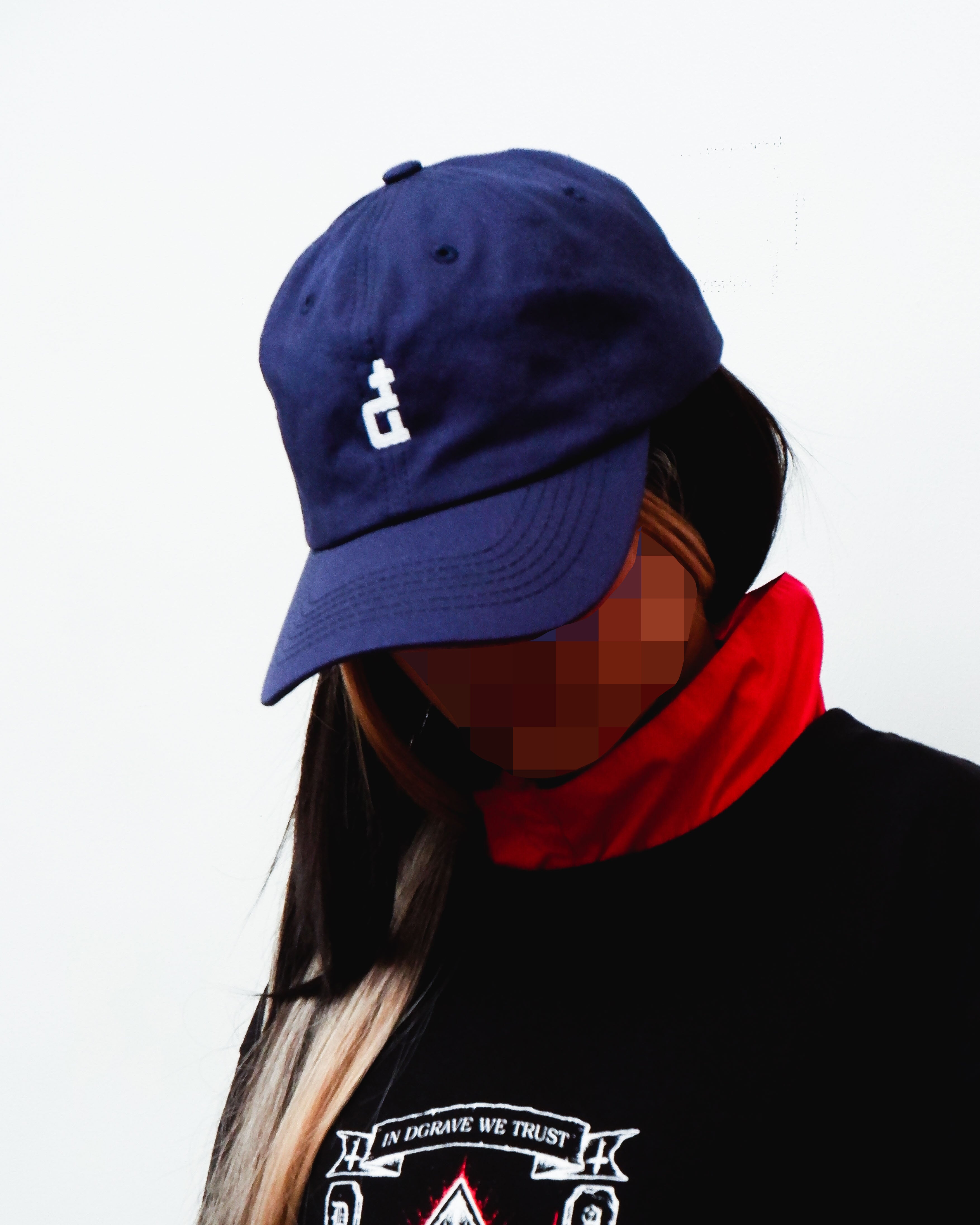 OG LOGO DAD CAP NAVY BLUE