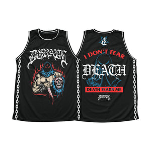 DEATH FEARS ME TANK JERSEY