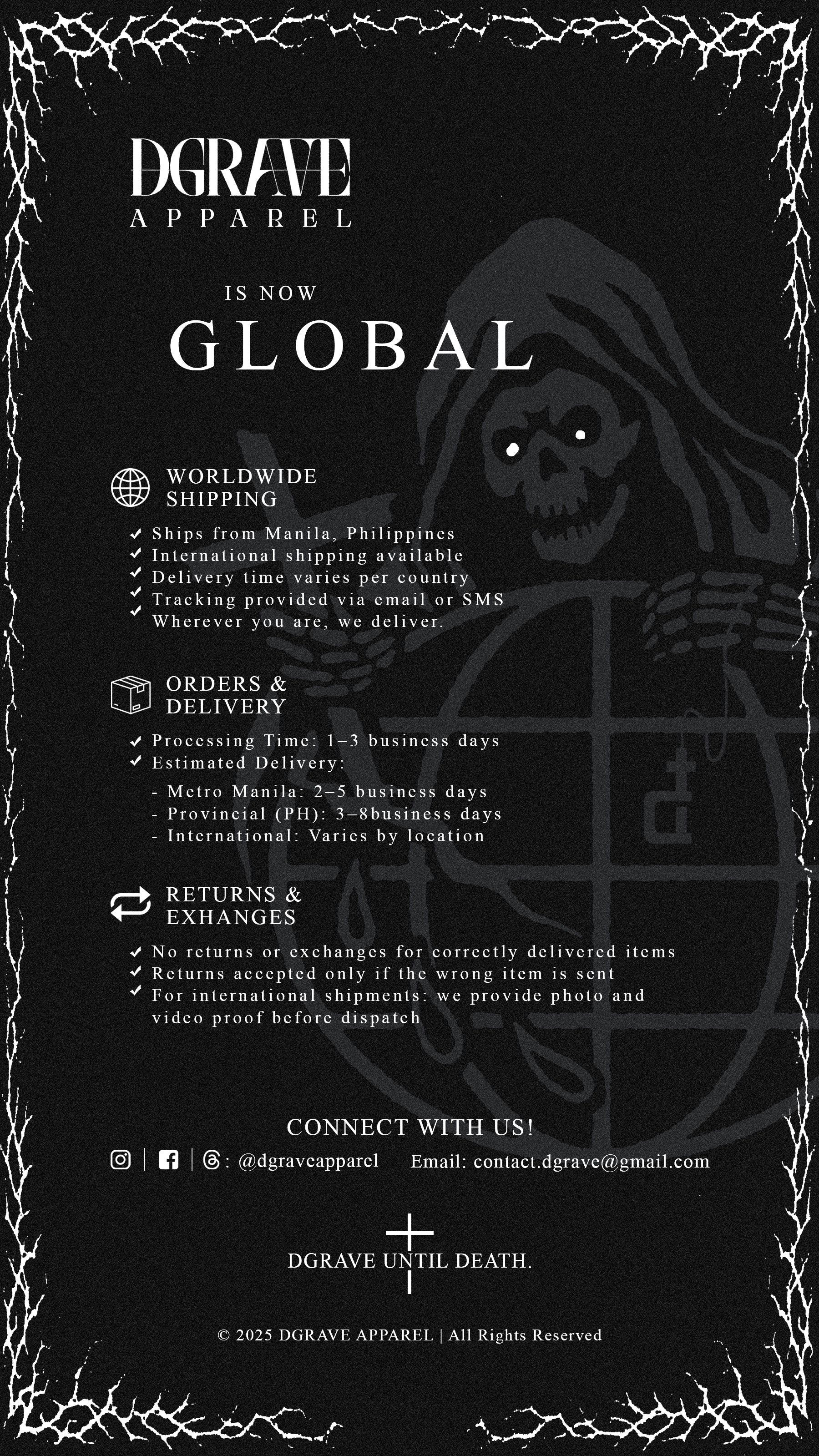 DGRAVE FAQ