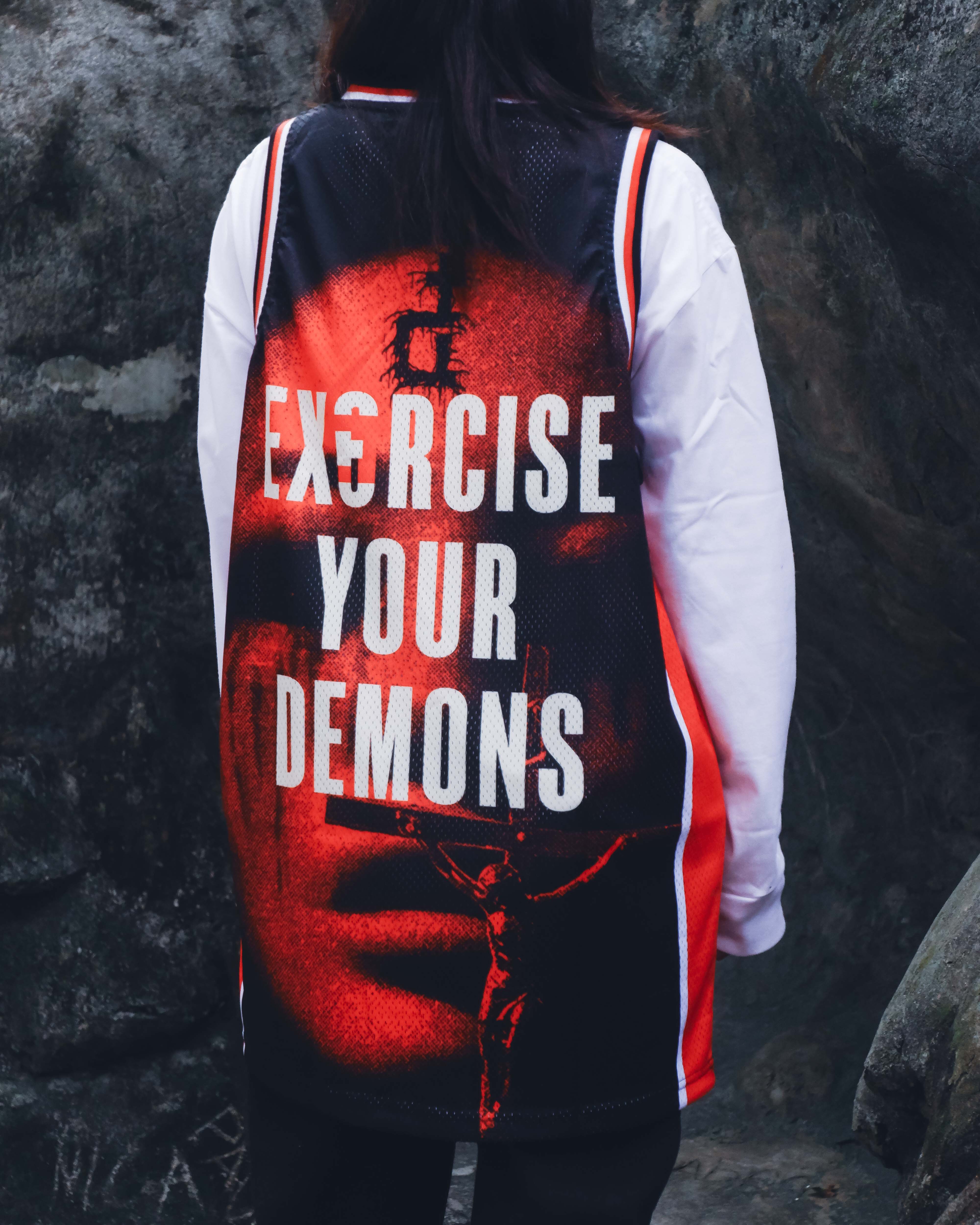 EXERCISE YOUR DEMON TANK JERSEY