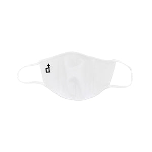 OG LOGO WHITE WASHABLE FACEMASK