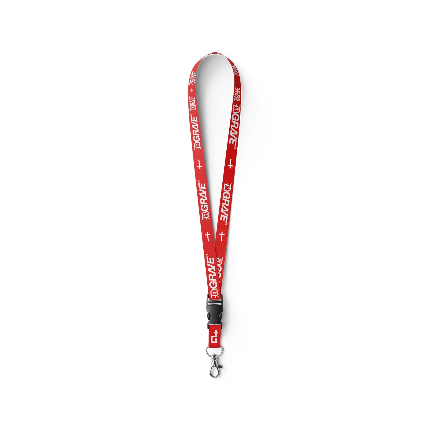 FALLEN GRACE RED LANYARD