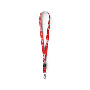 FALLEN GRACE RED LANYARD