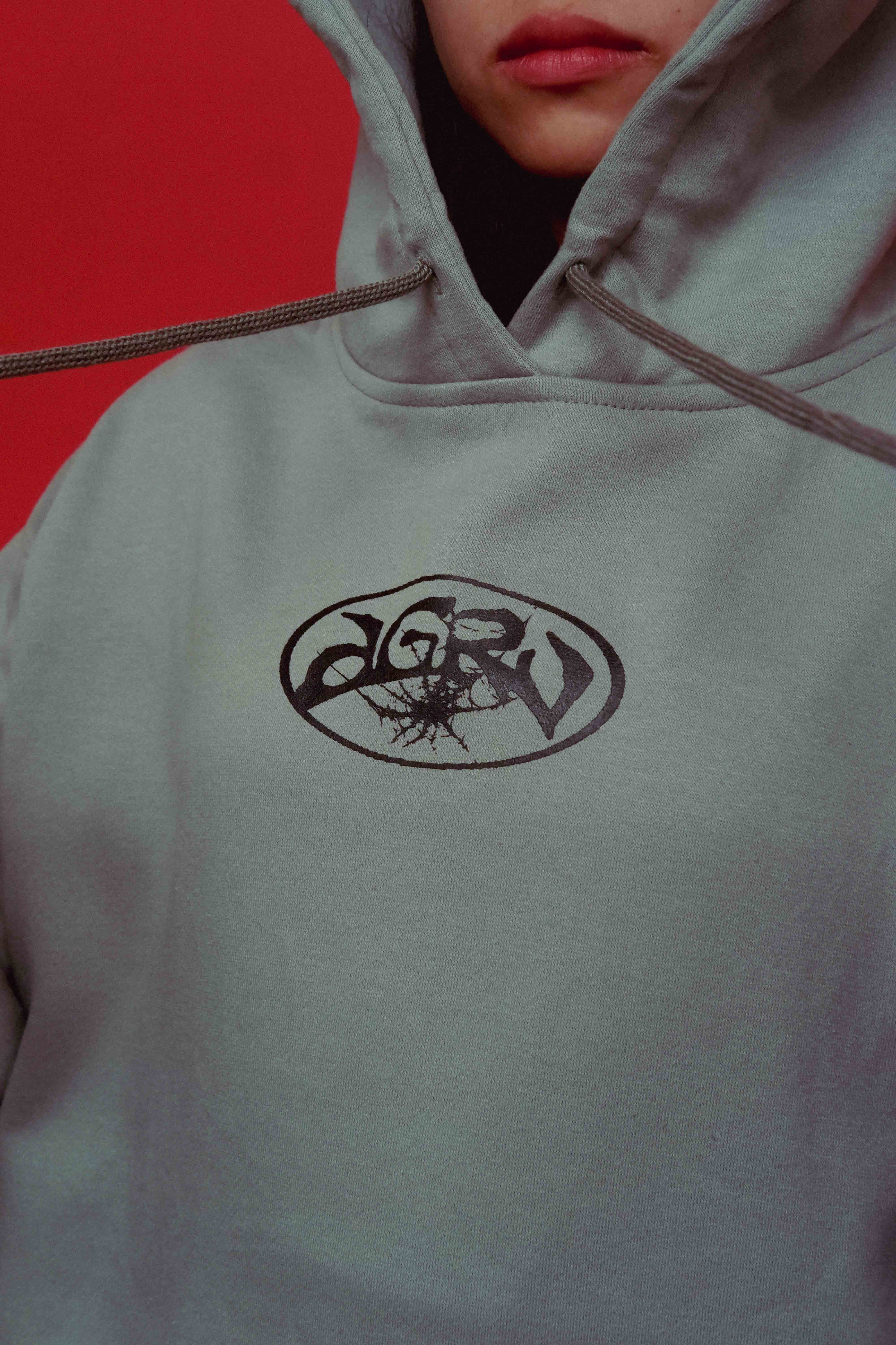 GHOSTLACE GRAPHITE HOODIE