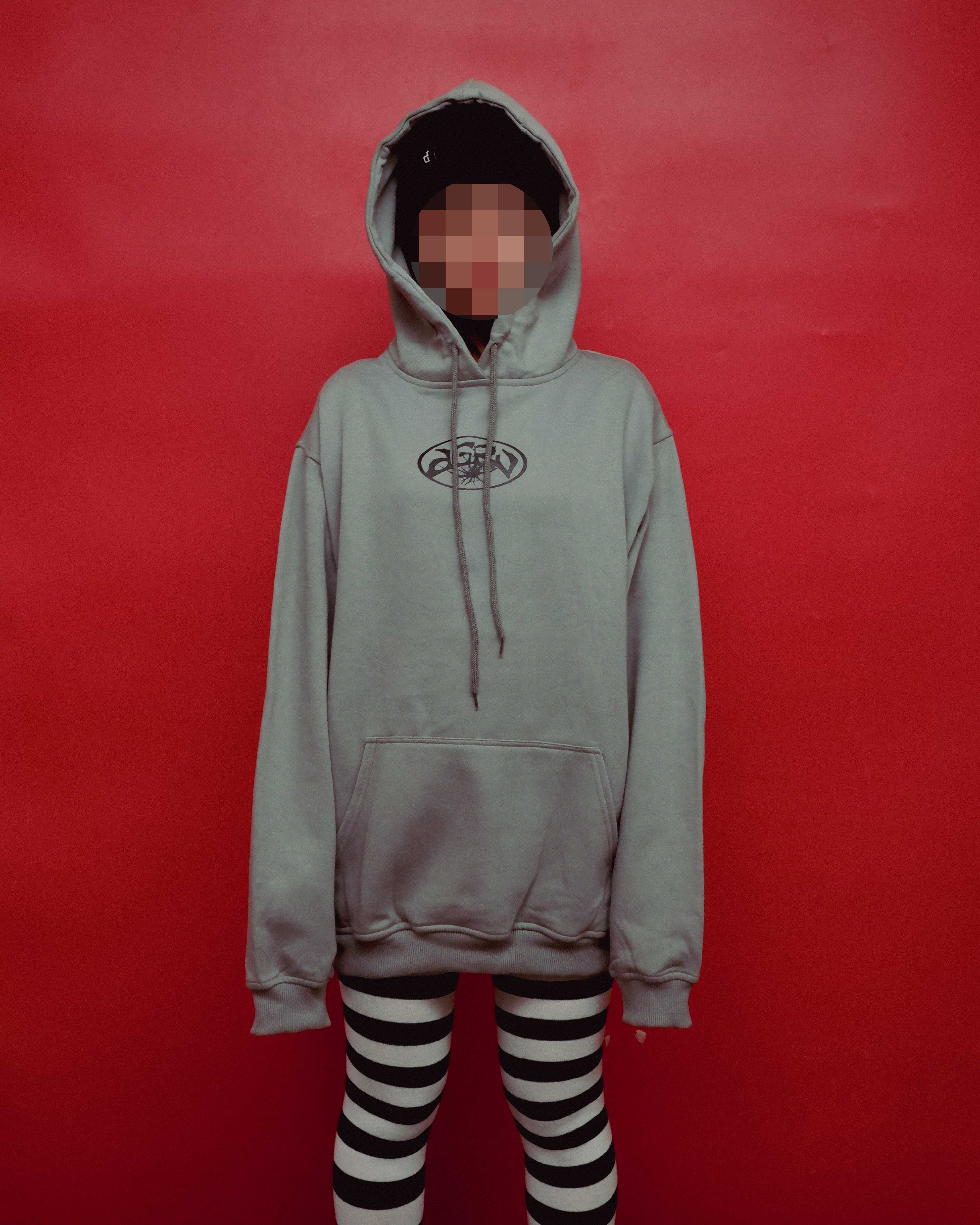 GHOSTLACE GRAPHITE HOODIE
