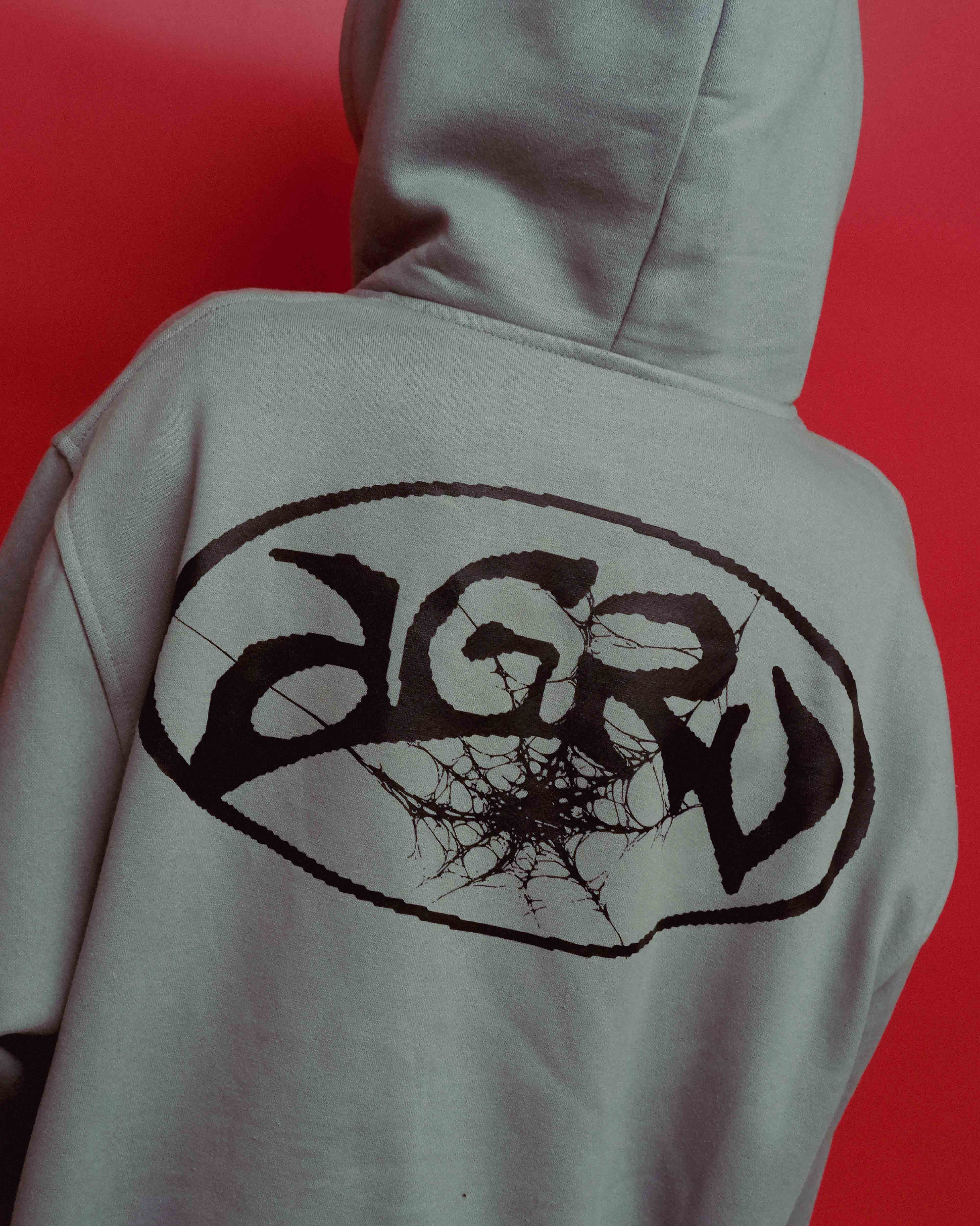 GHOSTLACE GRAPHITE HOODIE