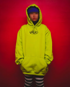 GHOSTLACE NEON HOODIE