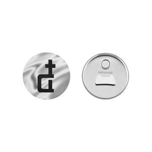 GRAVEN SILVER MAGNETIC PIN BOTTLE OPENER
