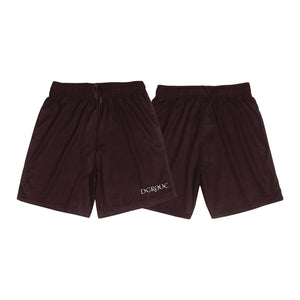 MESSER MESH SHORTS DARK OAK