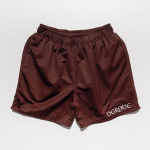 MESSER MESH SHORTS DARK OAK