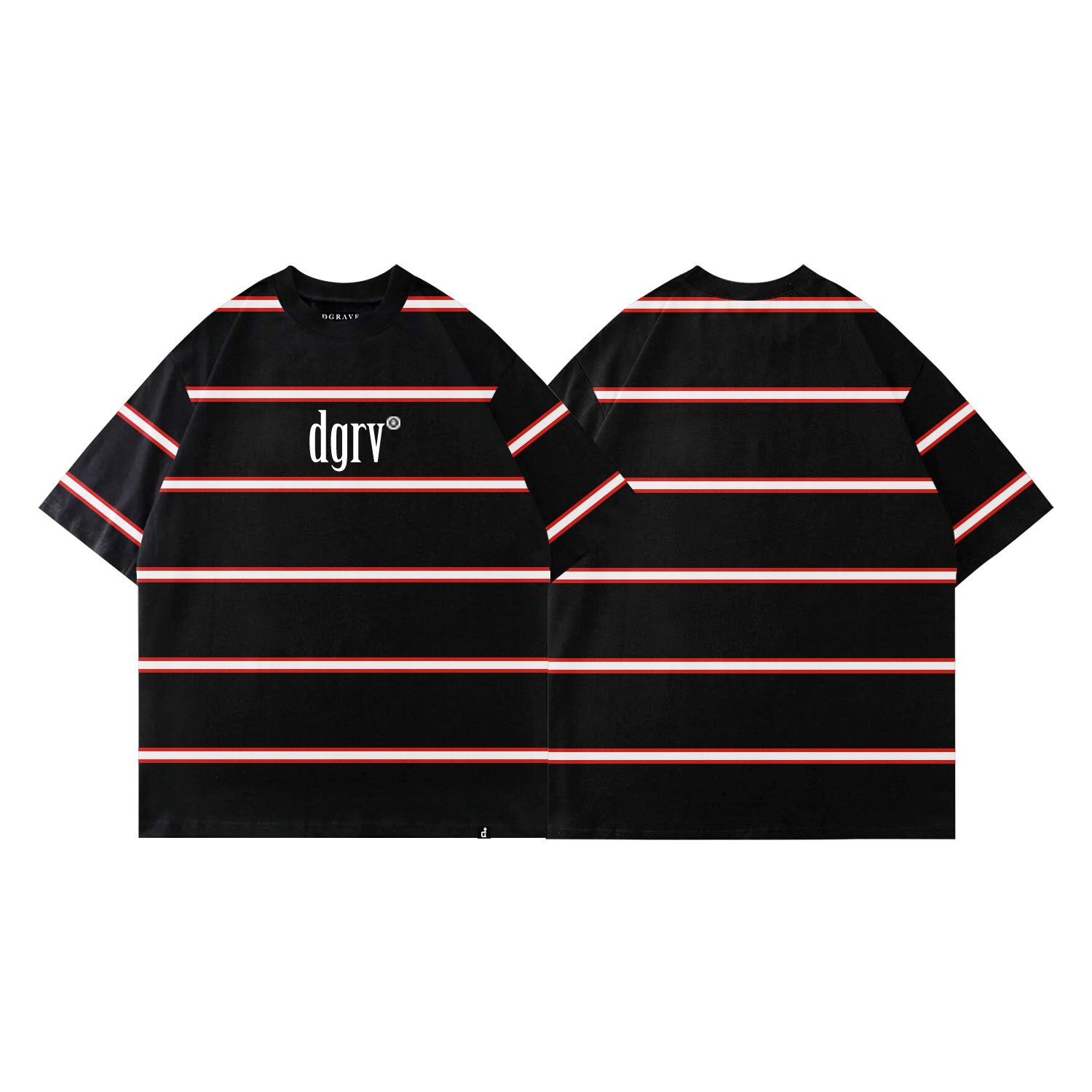 NULLSTRIPE BLACK HEAVYWEIGHT T-SHIRT