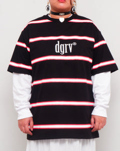 NULLSTRIPE BLACK HEAVYWEIGHT T-SHIRT