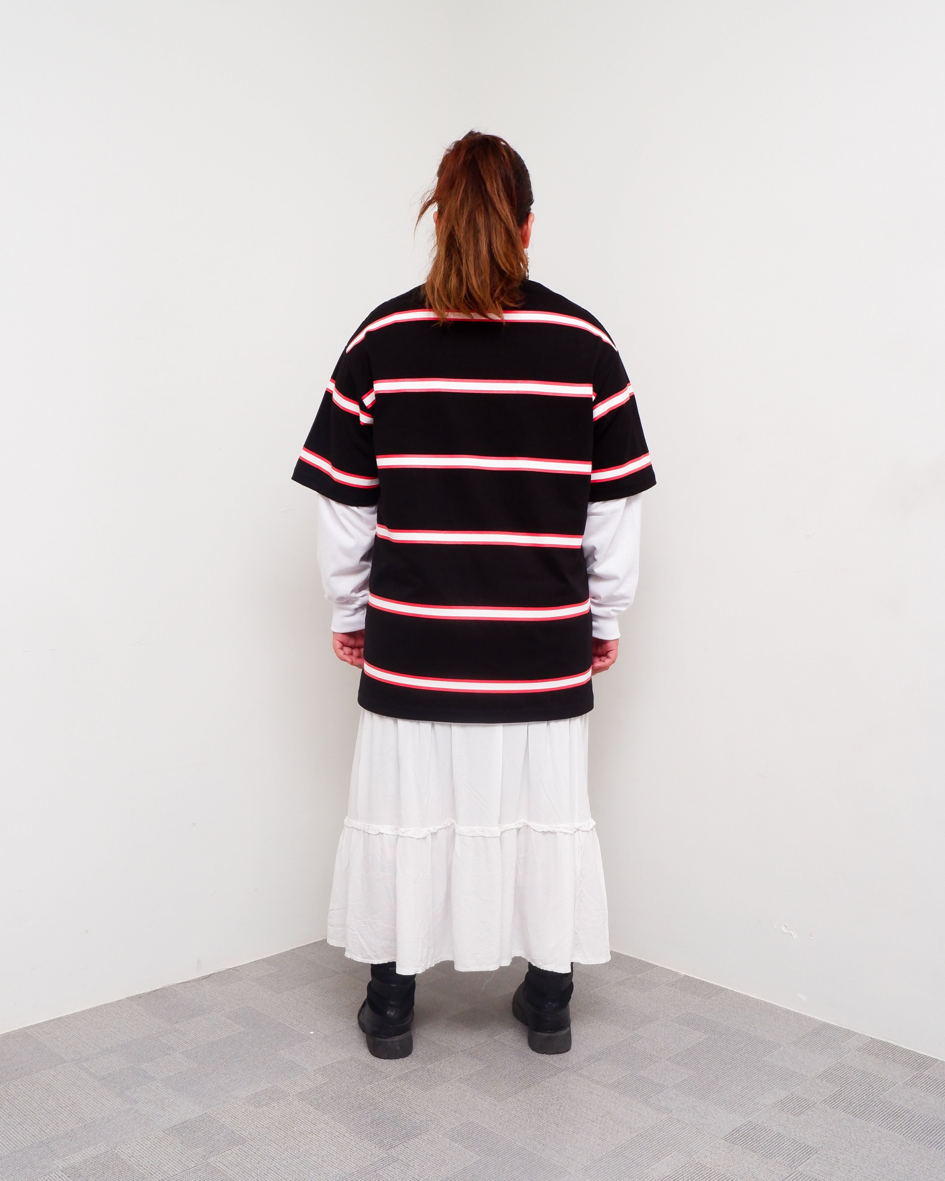 NULLSTRIPE BLACK HEAVYWEIGHT T-SHIRT