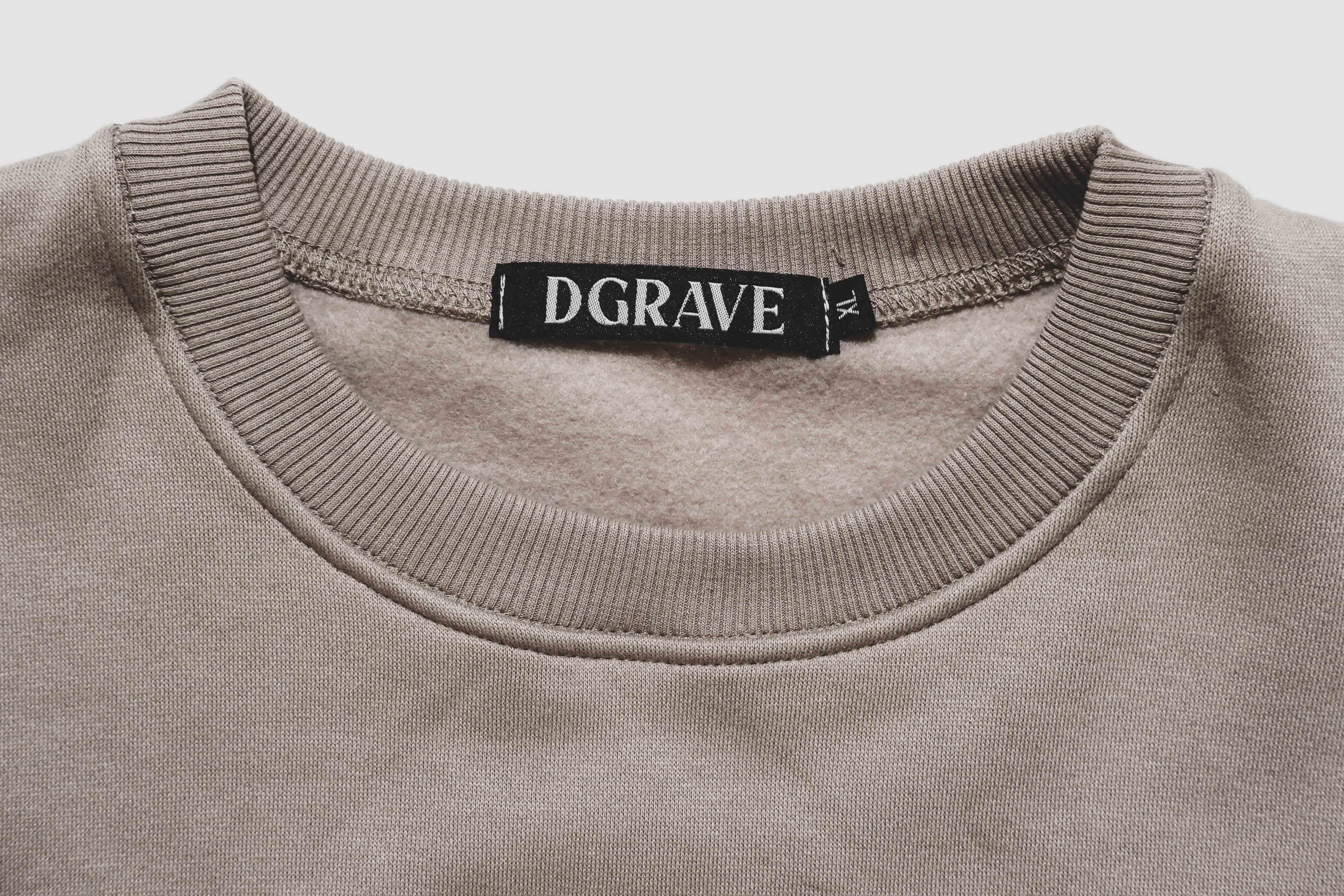 OG LOGO OATMEAL CREWNECK