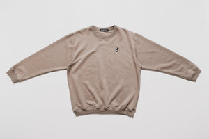 OG LOGO OATMEAL CREWNECK