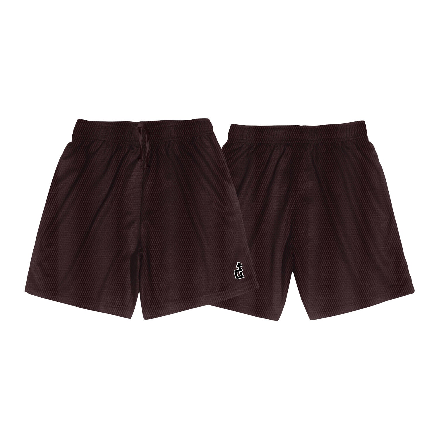 OG LOGO MESH SHORTS DARK OAK