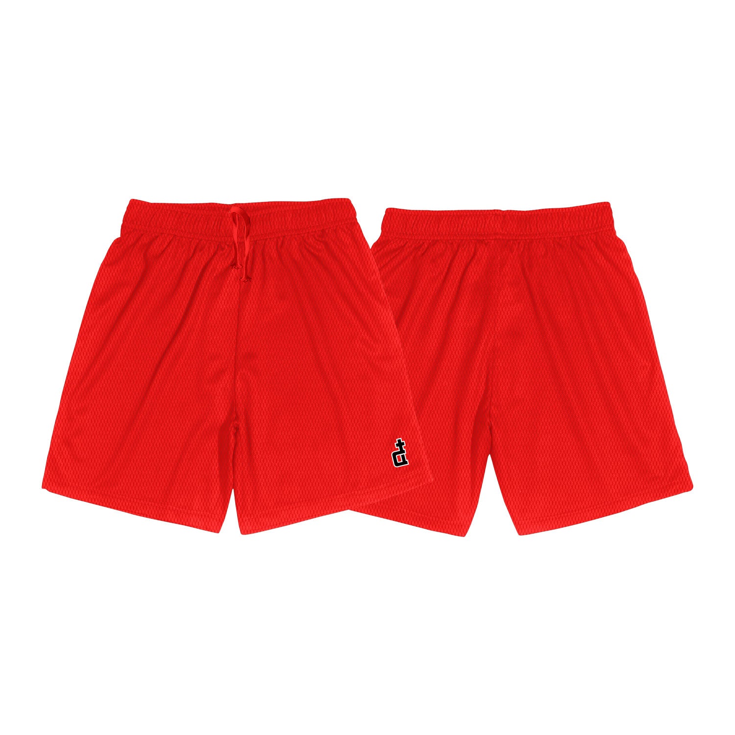 OG LOGO MESH SHORTS HELLFIRE RED
