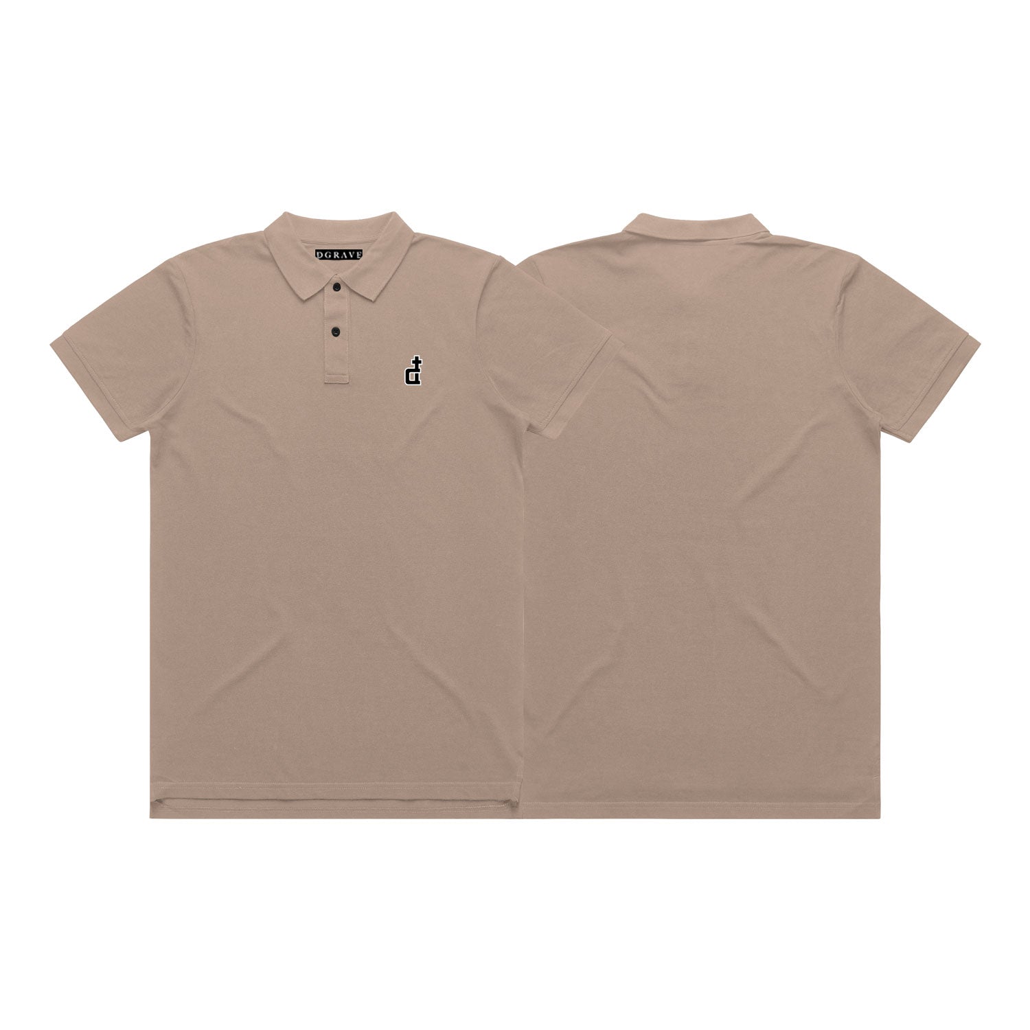 OG LOGO POLO SHIRT KHAKI