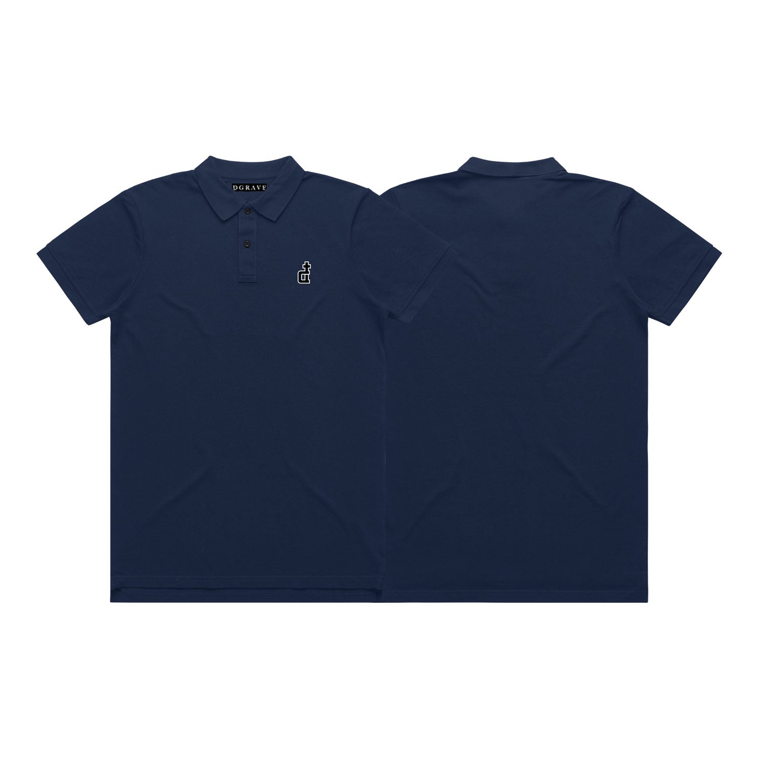 OG LOGO POLO SHIRT NAVY BLUE