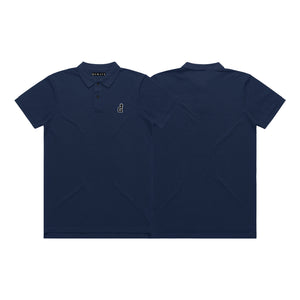 OG LOGO POLO SHIRT NAVY BLUE