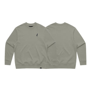 OG LOGO OATMEAL CREWNECK