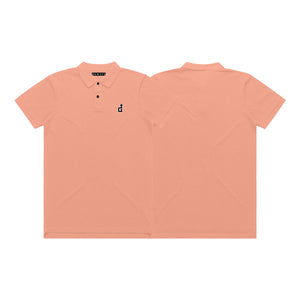 OG LOGO POLO SHIRT PEACH
