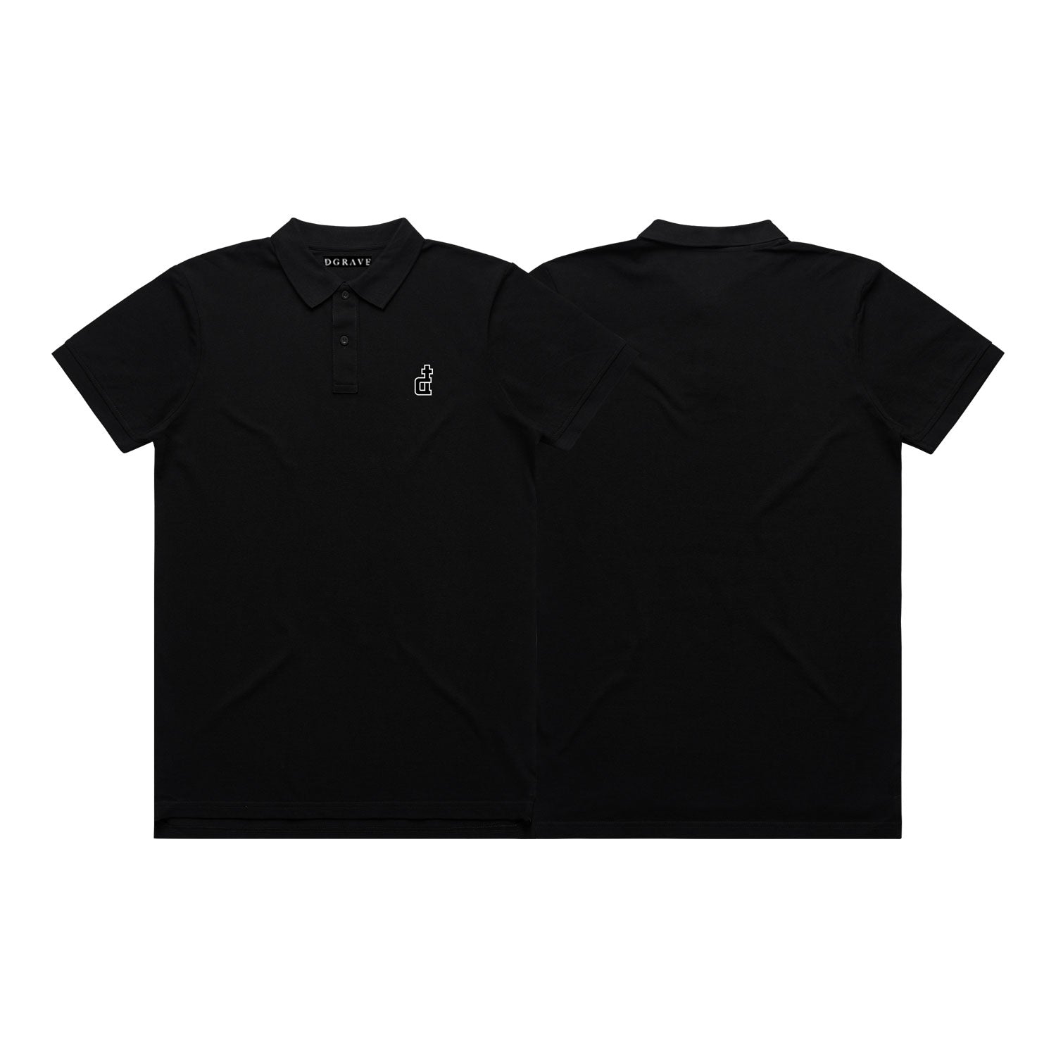 OG LOGO POLO SHIRT BLACK
